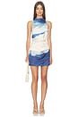 view 1 of 3 MINIVESTIDO ESKA  in Blue Multi