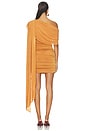 view 4 of 3 ROBE COURTE ROYA in Caramel Brown