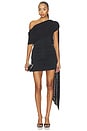 view 1 of 3 ROBE COURTE ROYA in Black