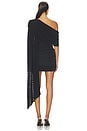 view 4 of 3 ROBE COURTE ROYA in Black