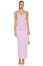 view 1 of 3 Octavia Gown Dress in Lilac