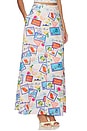 view 2 of 6 FALDA MAXI NAELLE in White Multi