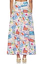 view 4 of 6 FALDA MAXI NAELLE in White Multi