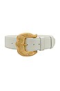 view 1 of 3 Paulina Belt in Optic White