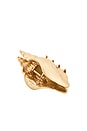 view 2 of 2 Camilla Hair Clip in Brushed Brass