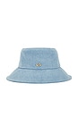 view 1 of 3 SOMBRERO PESCA HAT in Vintage Blue Vintage Blue