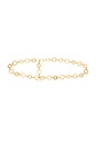 view 2 of 3 CEINTURE BRIELLE in Brushed Brass