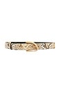view 1 of 4 Ailani Swivel Belt in Faded Python