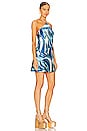 view 2 of 3 Minna Dress in Persian Blue Paisley