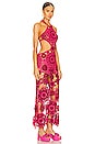 view 2 of 3 VESTIDO LARGO ACCALIA in Ghermez Rose