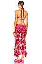 view 3 of 3 VESTIDO LARGO ACCALIA in Ghermez Rose
