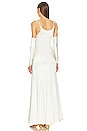 view 4 of 4 Nassia Gown in Off White