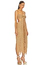 view 2 of 4 Crescent Dress in Gold