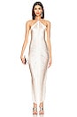 view 1 of 3 Renata Gown in Off White