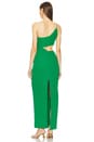 view 3 of 3 Cobie Gown in Malachite