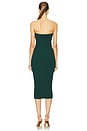 view 3 of 3 ROBE MIDI EN MAILLE CHRISTY in Forest Green