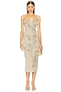 view 1 of 5 Soraiya Knit Dress in Fog Shimmer