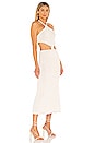 view 2 of 3 VESTIDO MIDI CAMERON in Off White