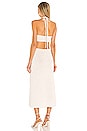 view 3 of 3 VESTIDO MIDI CAMERON in Off White