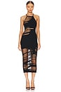 view 1 of 3 Nodin Knit Coverup in Black