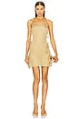 view 1 of 5 Alonza Knit Dress in Gold