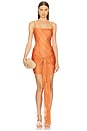 view 1 of 3 Ethan Knit Coverup in Persimmon