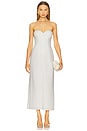 view 1 of 3 Ashika Gown in Off White