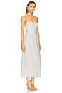 view 2 of 3 Ashika Gown in Off White