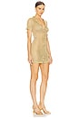 view 3 of 5 Zenya Dress in Gold