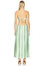 view 3 of 3 Esmerelda Dress in Calla Lily Painted Stripe