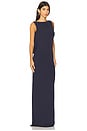 view 3 of 4 Basha Gown in Deep Lake