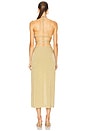 view 3 of 4 Evaleigh Knit Dress in Gold