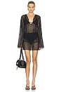 view 1 of 4 Omara Cover Up Dress in Black
