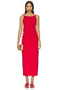 view 2 of 4 VESTIDO GIULIANA in Vermillion