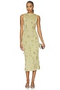 view 1 of 4 Kivu Dress in Gold