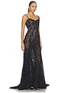 view 2 of 3 ROBE DE SOIRÉE SAYLOR in Black