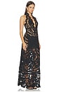 view 2 of 4 VESTIDO LARGO GEMINI  in Black
