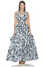 view 1 of 4 Wynter Dress in Etched Floral