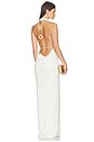 view 1 of 4 VESTIDO LARGO SIENA  in Off White