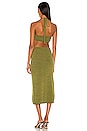 view 3 of 3 Cameron Knit Dress in Olive
