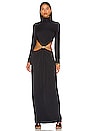 view 1 of 3 ROBE DE SOIRÉE GENEVIEVE in Black