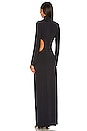 view 3 of 3 ROBE DE SOIRÉE GENEVIEVE in Black