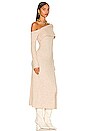 view 2 of 3 Lydia Dress in Oatmeal Melange