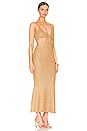 view 2 of 3 ROBE SERITA in Gold