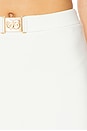 view 6 of 6 Amoret Knit Skirt in Off White