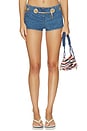 view 1 of 6 Baba Short in Medium Wash Blue