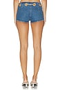 view 4 of 6 Baba Short in Medium Wash Blue