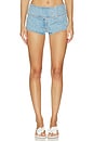 view 2 of 7 Denny Short in Vintage Blue