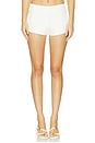 view 1 of 6 Pearl Short in Off White