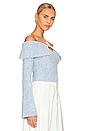view 2 of 4 Audie Knit Top in Ice Blue